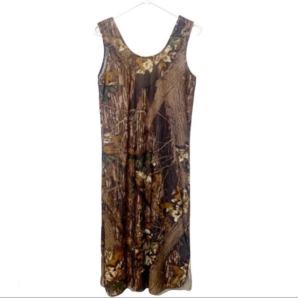 Lady Wilderness Dresses & Skirts - Lady Wilderness Dress Brown Camouflage Woods Sm